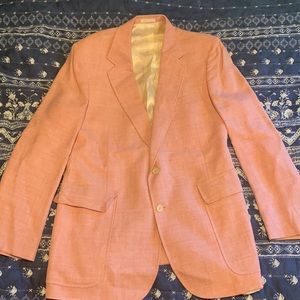 Stuart Shaines Salmon Suit Jacket